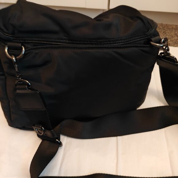 MZ Wallace Black Rec Air Medium Apex Crossbody - Picture 4 of 7